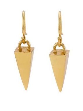 Melinda Maria Pyramid Drop Earrings